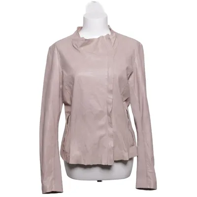 Biker jacket (Beige) from Cigno Nero Leather