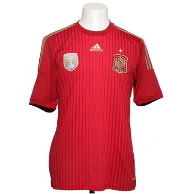 Maillot de football (Rouge, Or) de Adidas Polyester