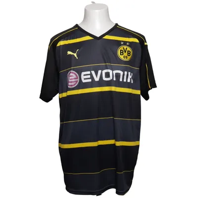 Maillot de football (Noir, Jaune, Gris) de Puma Polyester