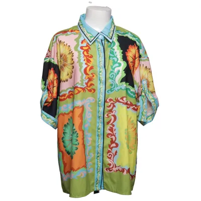 Blouse (Multicolored) from Remix Cotton, Linen