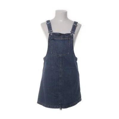 Hängselklänning (Blå) från Mango Denim Bomull