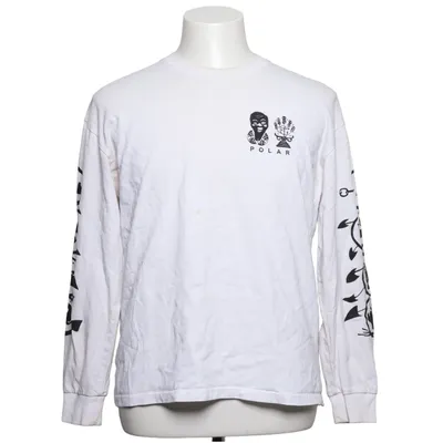 Lange mouwen shirt (Wit) van Polar Skate Co. Katoen