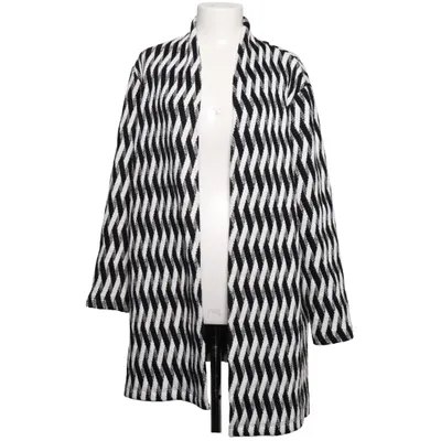 Cardigan (Black, White) from Erfo Pure Acrylic, Elastane, Polyester
