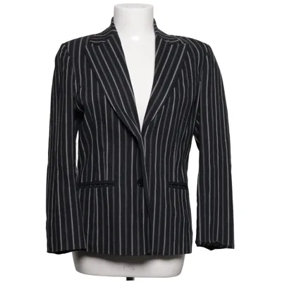 Blazer (Zwart, Zilver) van Pepper Corn Katoen, Elastaan, Polyester