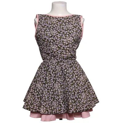 Jurk (Zwart, Roze) van Jones + Jones Katoen, Polyester