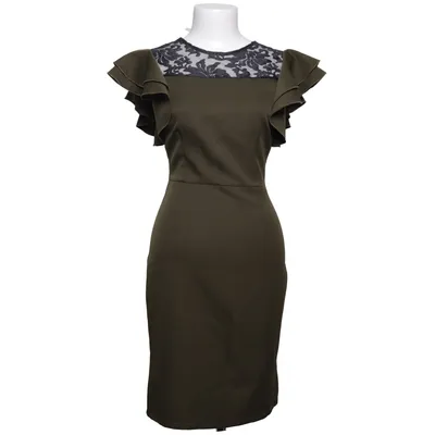 Jurk (Groen, Zwart) van Viscose