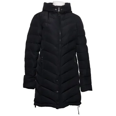 Down coat (Black) from Chelsea Down, Feather, Fur, Polyester