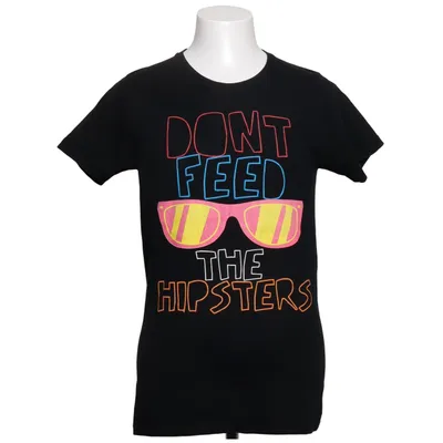 T-shirt (Black, Multicolored) from Rock Paper Scissors Cotton