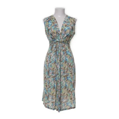 Långklänning (Blå, Brun, Flerfärgad) från Ilse Jacobsen Elastan, Polyester