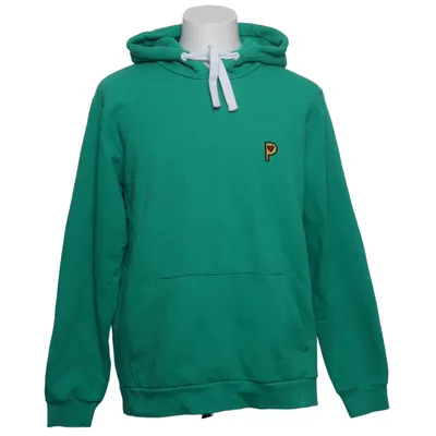 Hættetrøje (Grøn) fra Post Bomuld, Polyester