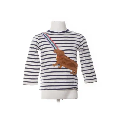 Långärmad t-shirt (Vit, Blå, Flerfärgad) från Mini Boden Bomull