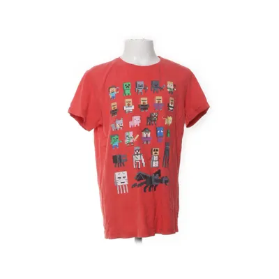 T-shirt (Röd, Flerfärgad) från Mojang Bomull, Polyester