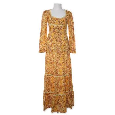 Maxi dress (Yellow, Multicolored) from Urban Outfitters