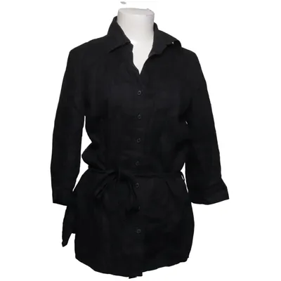 Blouse (Black) from Taifun Linen