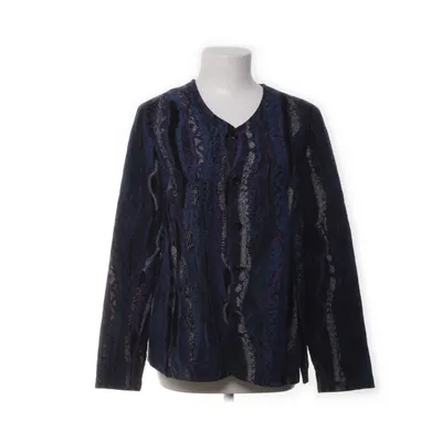 Cardigan (Purple, Blue, Multicolored) from Ted Nicol Polyester, Viscose