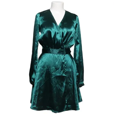 Omlottklänning (Grön) från Make Way Polyester