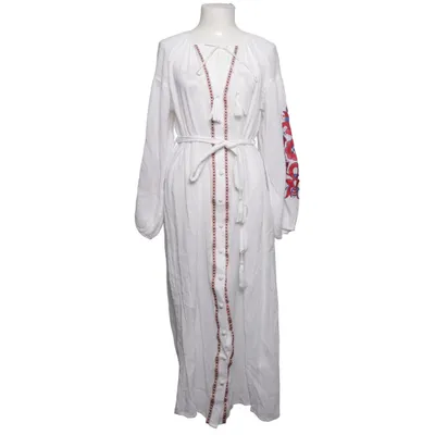 Robe longue (Blanc, Multicolore) de Golden Days Coton