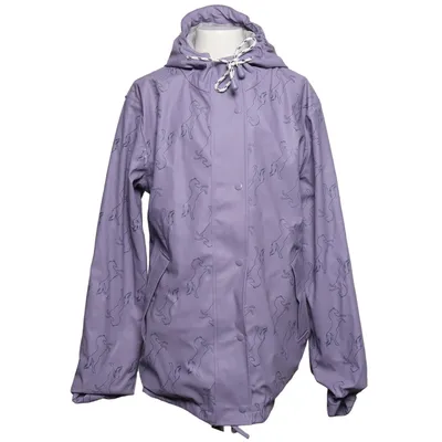 Veste imperméable (Violet) de Steeds Coton, Polyester, Polyuréthane
