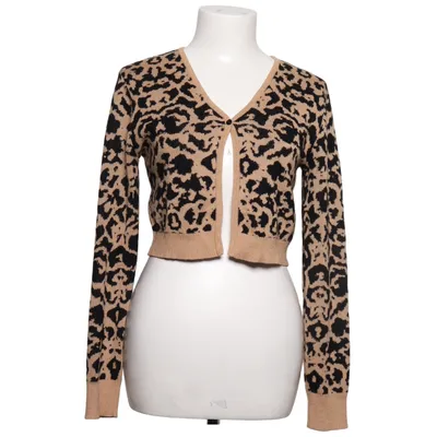 Cardigan (Beige, Black) from Collusion Acrylic, Cotton
