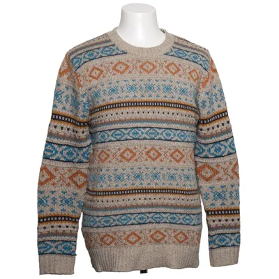 Pull-over (Beige, Bleu, Marron, Multicolore) de Vailent Clothing Acrylique, Polyester, Laine