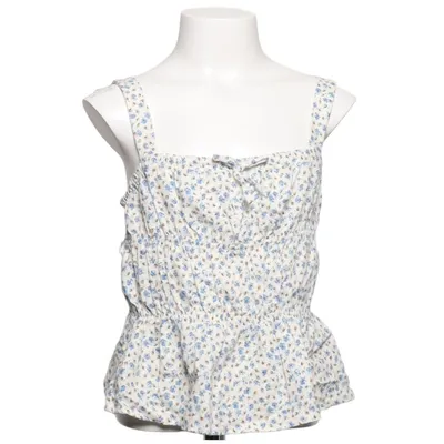 Débardeur (Blanc, Bleu) de Zara Lin, Viscose