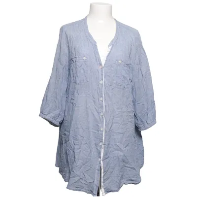 Chemise (Bleu, Blanc) de XLNT by KappAhl Coton, Élasthane