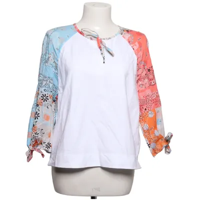 Top (Wit, Blauw, Oranje) van Marc Cain Sports Katoen, Polyester