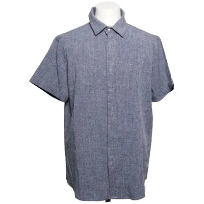 Short sleeve shirt (Blue) from Coofandy Linen, Viscose