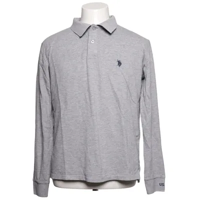 Rugby shirt (Gray) from U.S. Polo Assn. Cotton, Elastane, Viscose