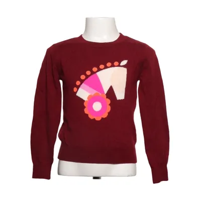 Sweater (Red, Multicolored) from Jacadi Cashmere, Cotton, Polyamide, Wool