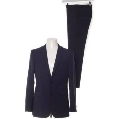 Kostym (Blå) från Oscar Jacobson Polyester, Ull, Elastan