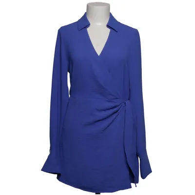 Robe portefeuille (Bleu) de Cotton Club