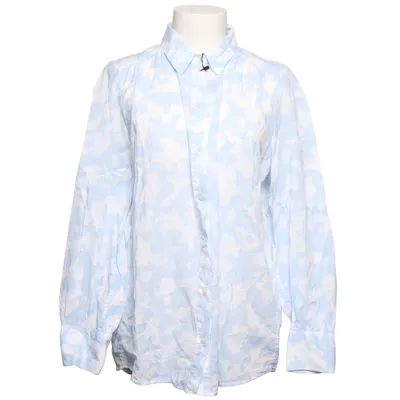 Shirt (Blauw, Wit) van Marc O'Polo Katoen