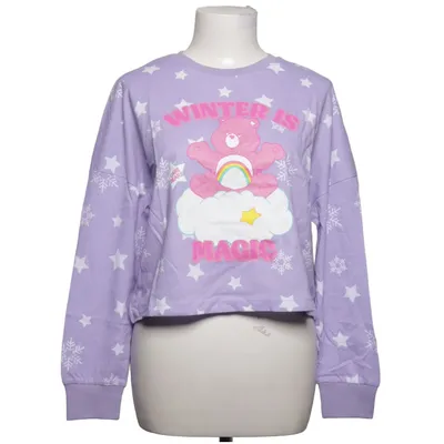Langærmet t-shirt (Lilla, Flerfarvet) fra Care Bears Bomuld