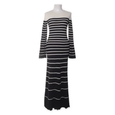 Maxi jurk (Wit, Zwart) van InWear Katoen, Polyamide, Polyester