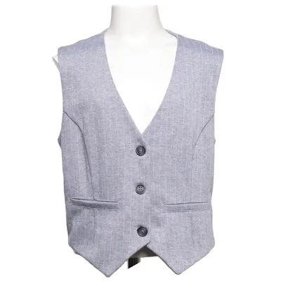 Kostuumgilet (Grijs) van Garcia Elastaan, Polyester, Viscose