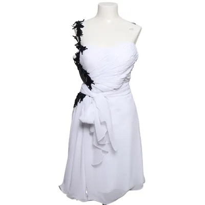 Robe de cocktail (Blanc, Noir) de Luxuar Limited Polyester