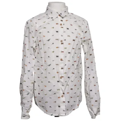 Shirt (Wit, Meerkleurig) van Kelzuki x H&M Katoen