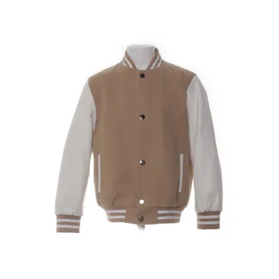 Varsity-jack (Beige) van FRILIVIN Polyester, Wol, Viscose