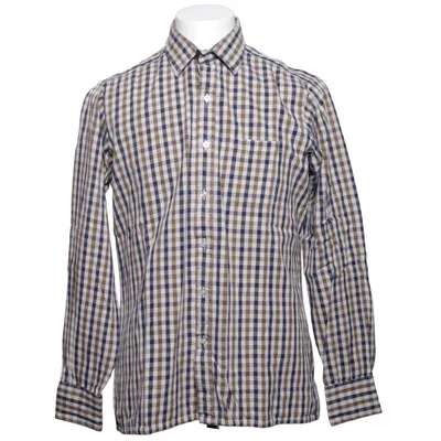 Skjorte (Beige, Blå, Brun) fra Aquascutum