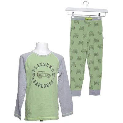 Pyjamasz (Grøn, Grå) fra Claesen's Bomuld, Elastan