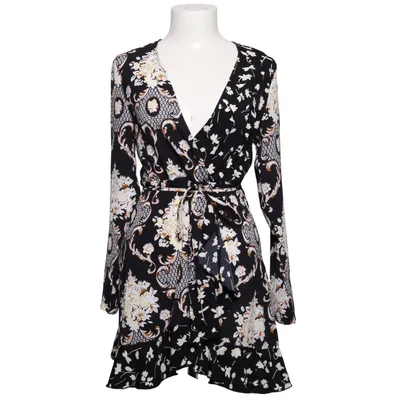 Wrap dress (Black, White, Multicolored) from Missguided Polyester