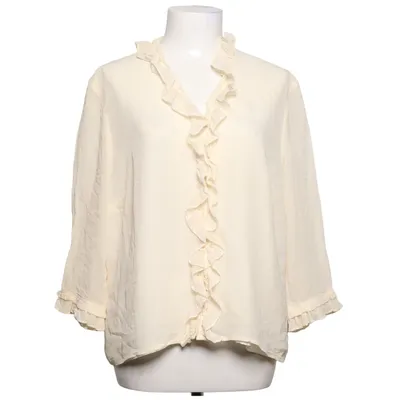 Blouse (Beige) from Laura Ashley Polyester, Silk