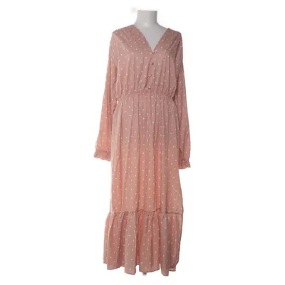 Maxi dress (Beige, White) from Sheilay