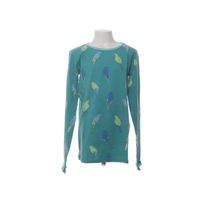 Lange mouwen shirt (Groen) van Småfolk Organisch katoen, Elastaan