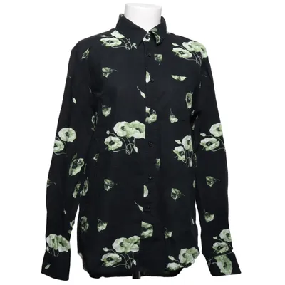 Skjorta (Svart, Flerfärgad) från Velour by Nostalgi Bomull, Linne