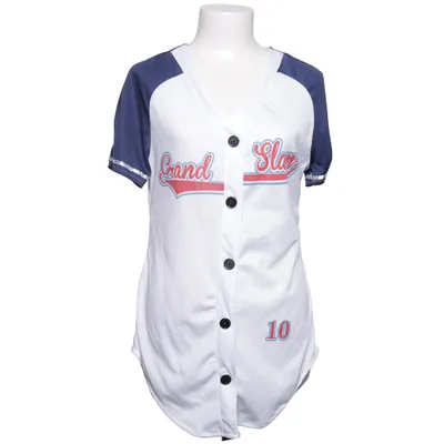 Baseballtröja (Vit, Blå, Röd) från Widmann Polyester