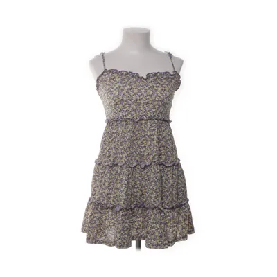 Dress (Yellow, Multicolored) from House Brand Polyester