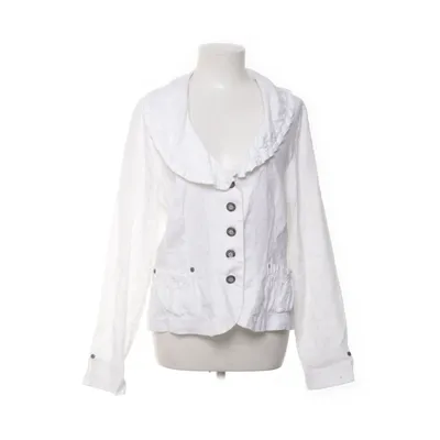 Blazer (Wit) van Cappuccini Linnen