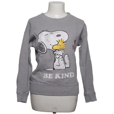 Sweatshirt (Gris, Multicolore) de Peanuts Coton, Polyester